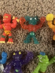 Moose Toys Mutant Mania Lot Of 9 Mini Figures Mix Match Wrestler Toys