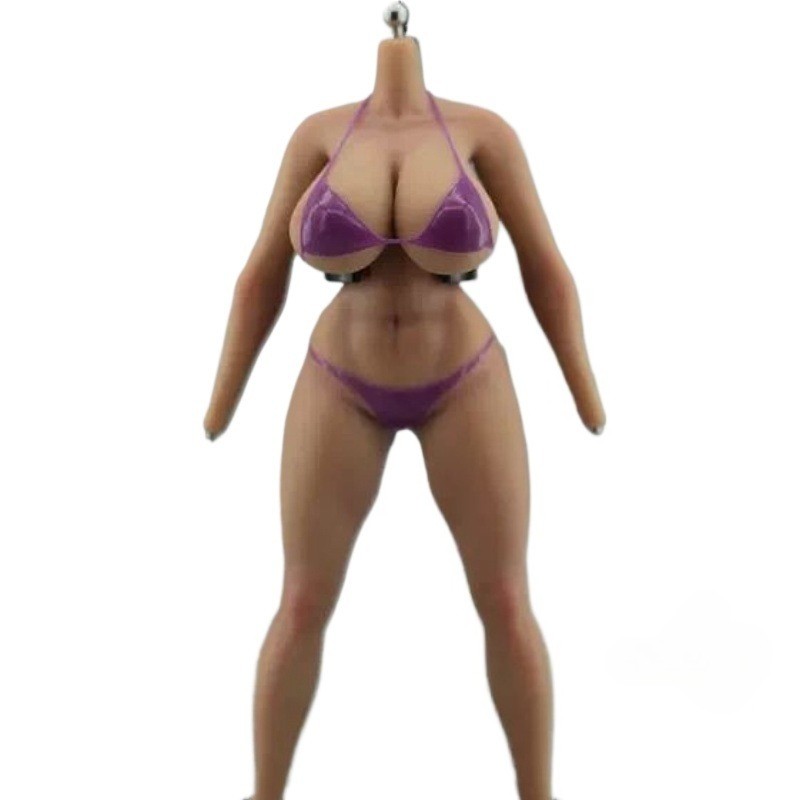 PawPawDoll DK001A 1/6 Female Body Silicone With Steel Skeleton For 1/6 Figure