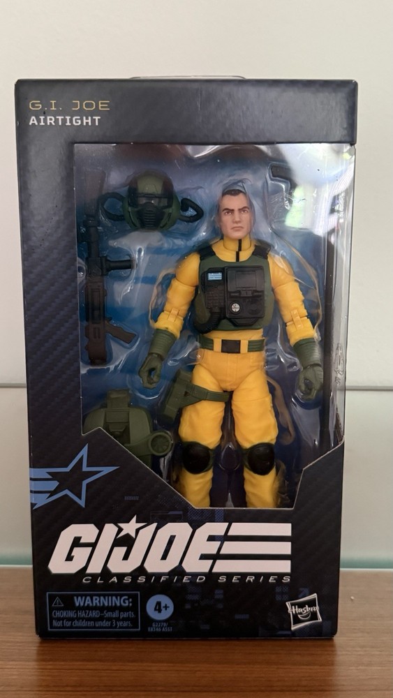 OPEN BOX. gi joe classified airtight 198