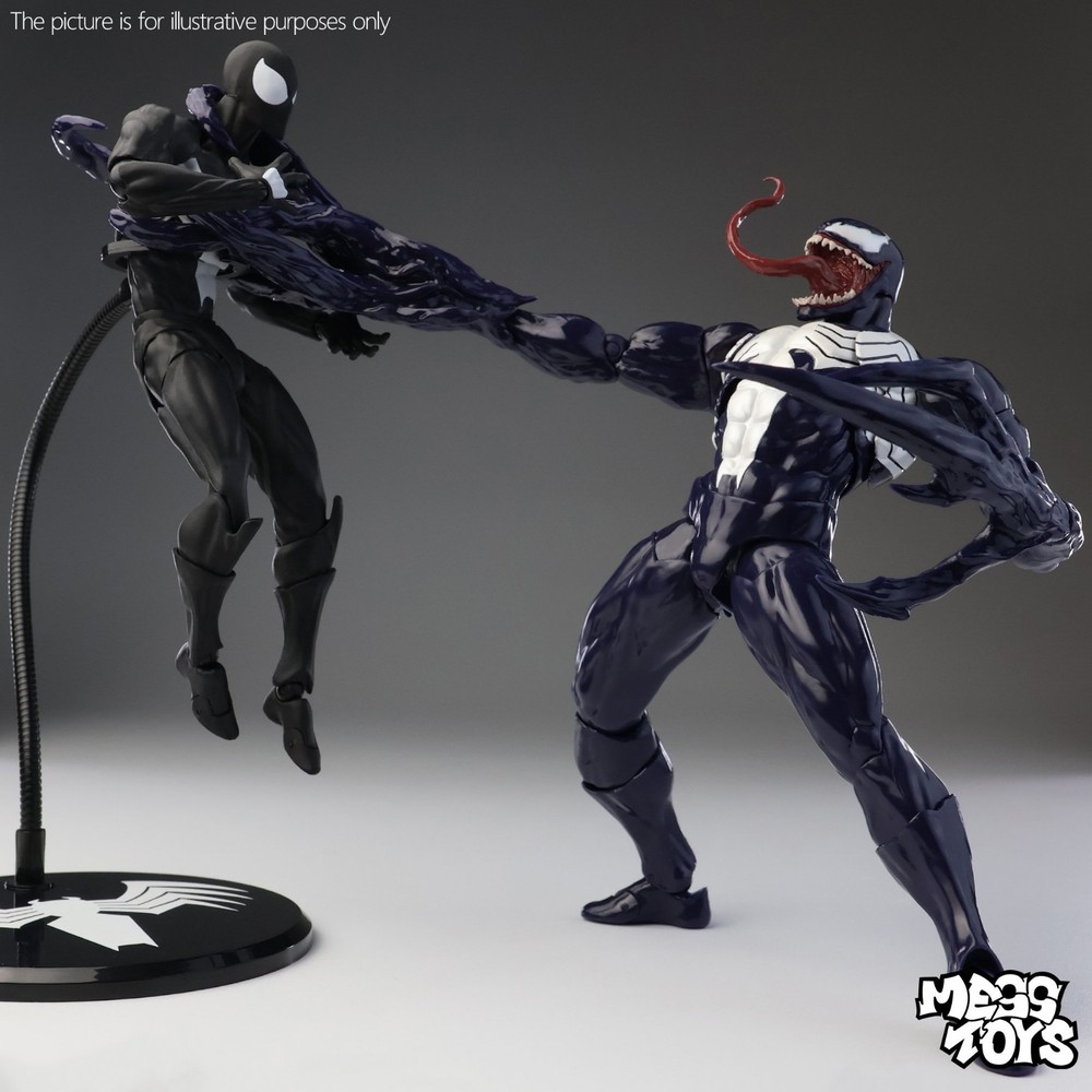 In Stock Mess Toys Venom Lethal Neighbor Spider-Man Symbiote 1/12 Action Figure