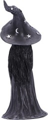 Nemesis Now Little Souls – Glimmer Figurine 12cm, Resin, Black, Witch Ghost with