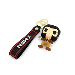 X-MEN Keychain Marvel Wolverine Cyclops Magneto Storm Phoenix Figure Key Ring