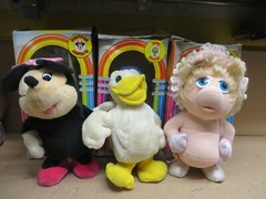 boppers 1990’S MISS PIGGY DONALD DUCK MINNIE MOUSE – repairs required