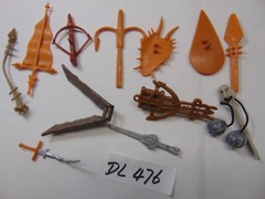 1995 Kenner Hasbro Dragonheart Movie 5 Figure Lot Accessories Weapons Catapult