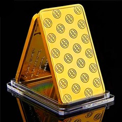 1 oz Swiss Argor Heraeus Gold Bar Gold Coin Bullion Acrylic Seal Packaging