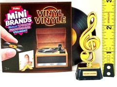 RARE Mini Brands Vinyl Really Works Golden Music Note Awards ￼￼