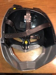 2015 Batman Vs Superman Talking Mask Voice Changer Lights Sounds Mattel EUC S3$