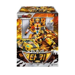 Metal Cardbot W Tachy Transform Robot + Cards Set Korea Toy Figure