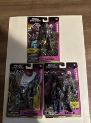 3 Final Faction Series 1 Action Figures ~ 4” Tall Brute Synthoid Drone New