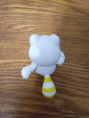 12-PK WHITE TANOOKI SUPER MARIO 4″ Lot Builder Penguin Cat Metal Raccoon Luigi