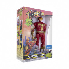 Funko Turbo Man Action Figure Jingle All The Way Talking Turboman Toy NEW rare