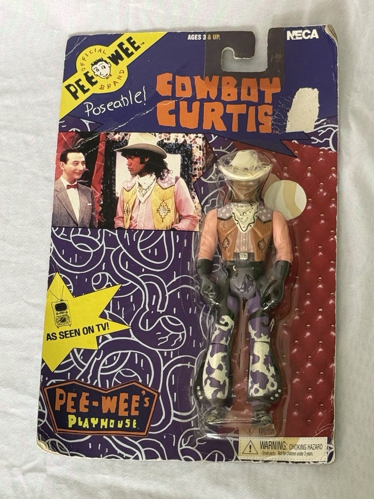 Cowboy Curtis Poseable figure Official Pee Wee brand