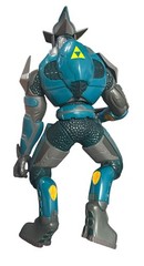 HALO JOYRIDE BLUE/TEAL ELITE ACTION FIGURE W/ WEAPON BLUE VIDEO GAMES TOYS