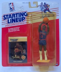 1988 KENNER STARTING LINEUP NBA BASKETBALL ISIAH THOMAS DETROIT PISTONS MOC