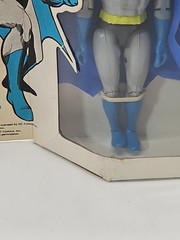 1979 MEGO BATMAN DIECAST 5.5 INCHES POSEABLE NEW IN BOX DAMAGED BOX