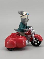 Disney Zootopia 2 Pawbert Lynxley Motorcycle Sidecar Jazwares Figure Toy