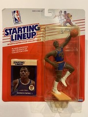 💥🏀 1988 PATRICK EWING Starting Lineup, New York Knicks – NBA – Carded! 🏀💥