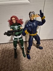 Custom Creations: Marvel Legends Nate Grey and Rachel Summers Figure Lot
