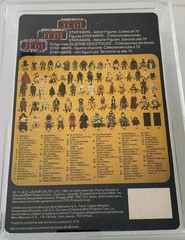 Star Wars POTF Tri Logo Han Solo Carbonite CAS 75 Vintage Figure