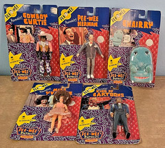 Complete PEE-WEE’S PLAYHOUSE Action Figures Matchbox 1988 New Sealed w/ Chairry