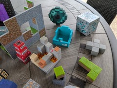 Huge Lot Of 90 Minecraft Action Figures & Accessories Everything Working! RARE!