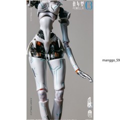 GUKE Studio GK01FEC3 AI Agent-Femella C3 1/12 Action Figure Model Toy Gift 17cm