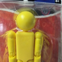 PhatMojo Poppy Playtime Player Action Figure Series 2 Yellow Boxed Rare HTF