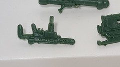 Vtg 1993 LOT Of 3 Military Muscle Men Weapons San Francisco Toy Co (TR2)