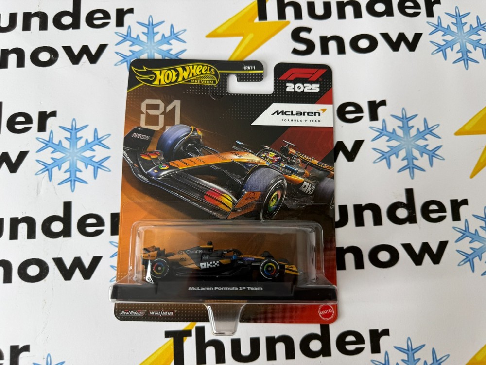 Oscar Piastri Formula One F1 McLaren Hot Wheels Race Car