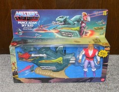 Masters of the Universe Origins – Battle Cat, Stridor, Panthor He-Man & Sky Sled