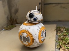 Star Wars Black Series Poe Dameron and Bb 8 – Poe Custom Painted – Ships Fast