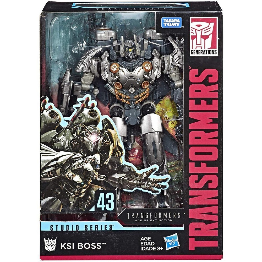 Takara Tomy Hasbro Transformers Studio Series 43 Voyager Class KSI Boss Action