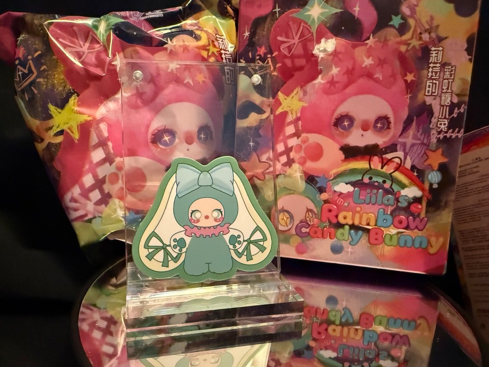 Liila Rainbow Candy Bunny Confirmed Figure Authentic Blind Box Card Sealed Bag