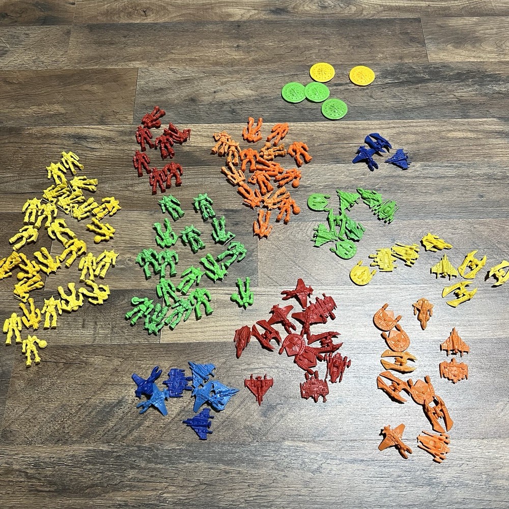 Lot Of 100+ Pcs Battle Space Robots Space Ships Mini Loose Figures Novelty