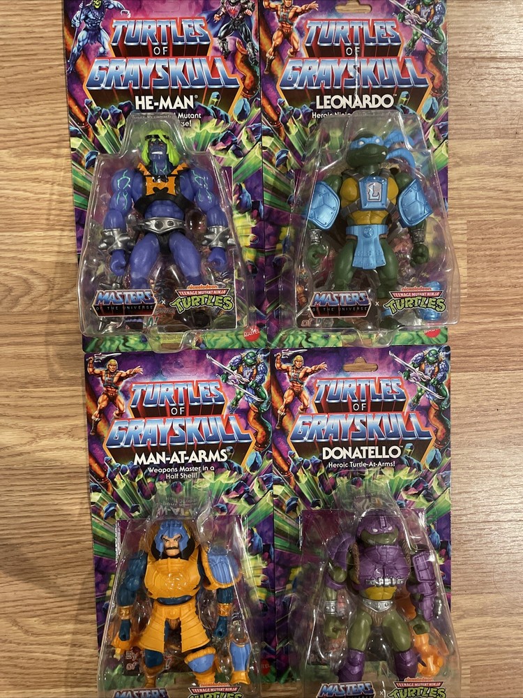 Turtles Of Grayskull Wave 1 (English Version With Text)