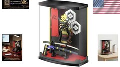 Samurai Figure Plastic Armor 8.3 Inches Collectible Indoor Decor Gift