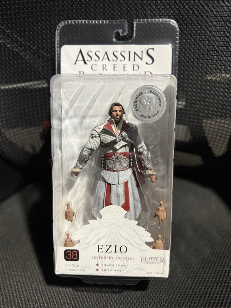 NECA – Assassins Creed Brotherhood – White Robe Ezio – Action Figure – TRU Exclu