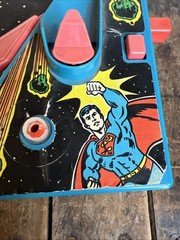 1978 Mattel SUPERMAN Spinball Pinball – Retro Tabletop Pinball Game