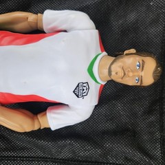 Mattel Gareth Bale Soccer Action Figure FC Elite White Jersey DYK33 2016 Toy