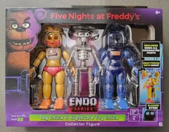 Five Nights At Freddy’s FNAF Endo Series Toy Chica & Highscore Toy Chica Figures