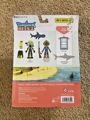 Roblox DevSeries Shark Bite 2 Shark Cage Figure Virtual Exclusive Code NEW