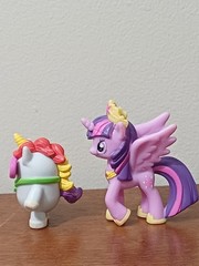 My Little Pony 2 In MLP Mini Figures And Roblox Unicorn Cat Figurine Set Of Two