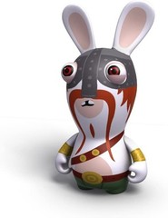 Bundle of 6 Figurine Rabbids Artoyz Travel in Time 9 cm / 3.5 inch **Brand New**