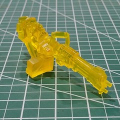 Custom Resin Yellow Construct Gatling Gun for 1:10 Figures Lantern Sinestro DC