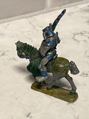 Vintage Metal Miniature Figurines Dungeons & Dragons Tabletop Lot of 5 w/ Dragon
