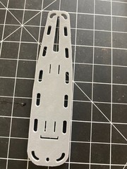 M-ATV or MRAP Stretcher Board, Hobby Parts, Multiple Scales, Military Vehicles