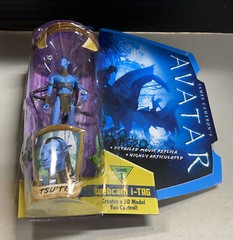 Tsu’Tey James Cameron’s Avatar Webcam i-Tag 4″ Tsu Tey Figure Mattel 2009 -NEW