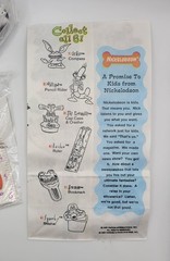 Complete Set + Paper Bag of Hardee’s Nickelodeon School Tools Real Monsters