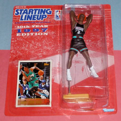 1997 SHAREEF ABDUR-RAHIM Vancouver Memphis Grizzlies Rookie sole Starting Lineup