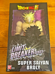 Dragon Ball Limit Breaker Series Super Saiyan Broly Bandai NIB U.S. Seller
